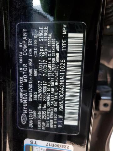 Image 12 of 2017 Hyundai Tucson salvage vehicle - Lot #77906123 at Copart