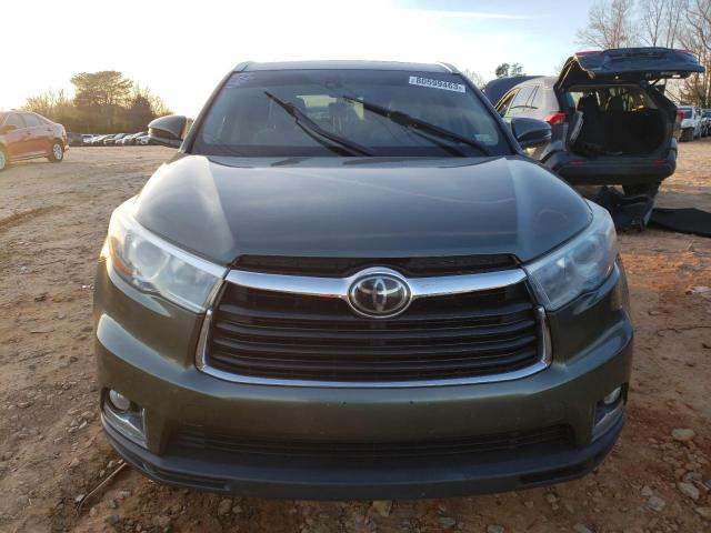 VIN 5TDDKRFH2ES020719 2014 Toyota Highlander, Limited no.5