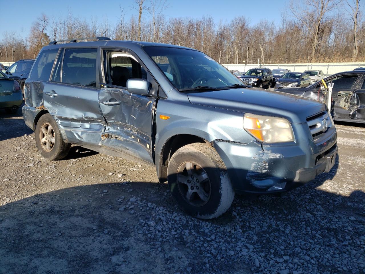 5FNYF18708B016544 2008 Honda Pilot Exl