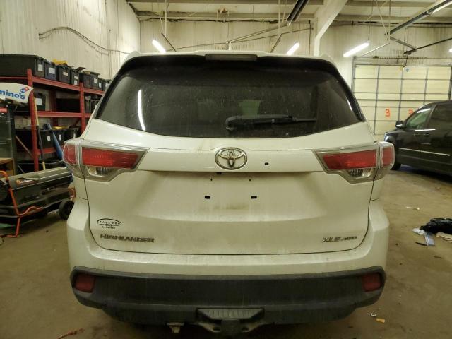 VIN 5TDJKRFH5ES029479 2014 Toyota Highlander, Xle no.6