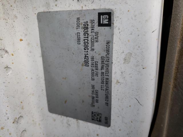 2016 Chevrolet Express G3500 VIN: 1GB3GTCG8G1142060 Lot: 80678833