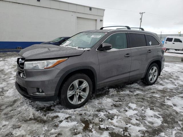 VIN 5TDDKRFH7ES044403 2014 Toyota Highlander, Limited no.1