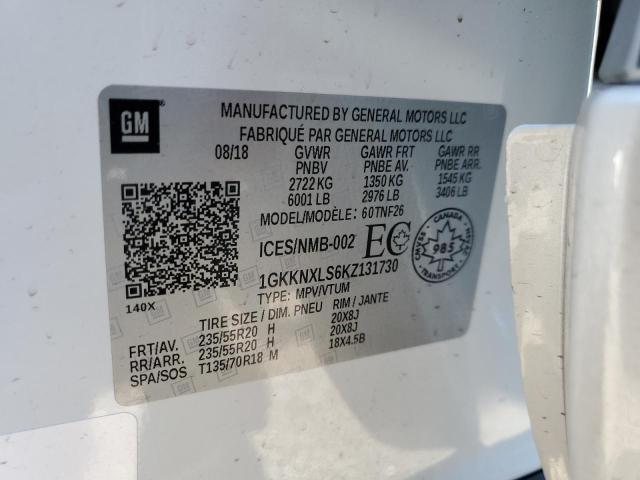 2019 GMC ACADIA DEN - 1GKKNXLS6KZ131730