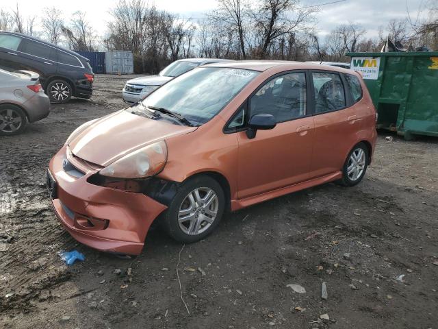 2007 Honda Fit S VIN: JHMGD37637S067414 Lot: 77868743