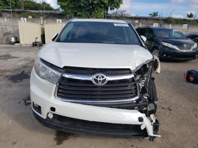 VIN 5TDKKRFH6FS061413 2015 Toyota Highlander, Xle no.5