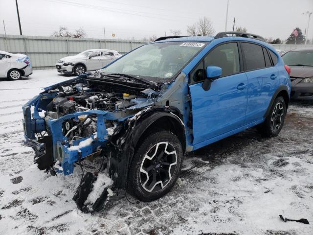  SUBARU CROSSTREK 2017 Синий