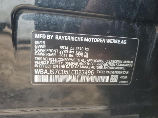 2020 BMW M550XI WBAJS7C05LCD23496