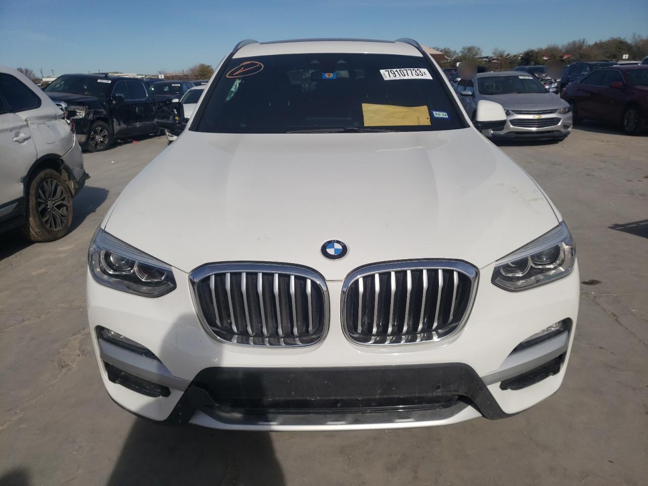 5UXTR7C50KLE94334 2019 BMW X3 Sdrive30I