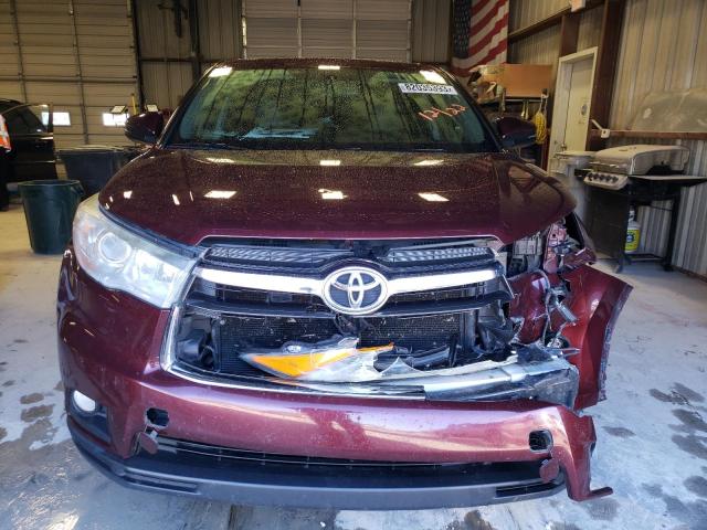 VIN 5TDZKRFHXES008016 2014 Toyota Highlander, LE no.5