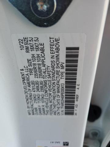 7FARS3H49PE000413 | 2023 HONDA CR-V EX