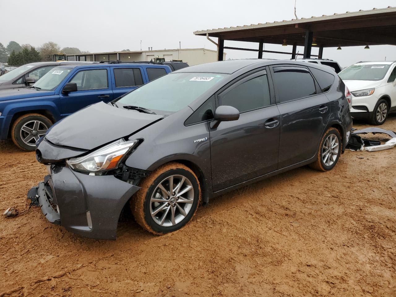 JTDZN3EU1HJ****** Salvage and Wrecked 2017 Toyota Prius V in AL - Tanner