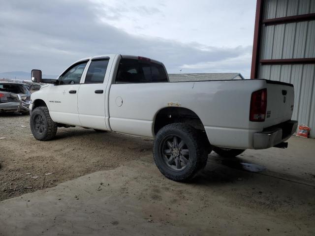 DODGE RAM 3500 S 2005 white crew pic diesel 3D7LS38C25G742125 photo #3