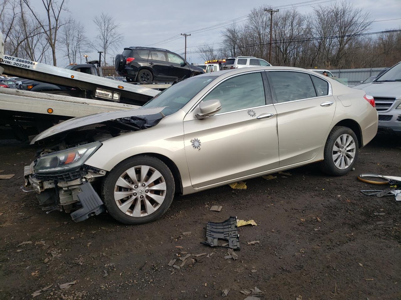 Lot #2632925888 2015 HONDA ACCORD EXL