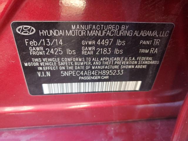 5NPEC4AB4EH895233 | 2014 HYUNDAI SONATA SE