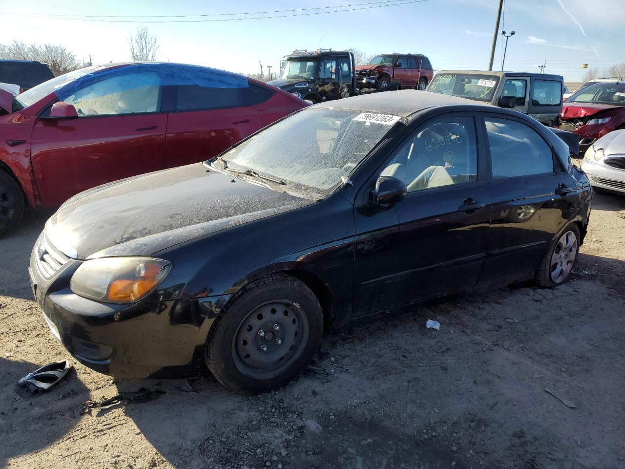 KNAFE221995650570 2009 Kia Spectra Ex