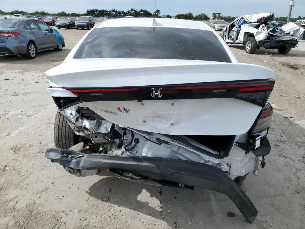 Lot #2843414659 2023 HONDA ACCORD EX