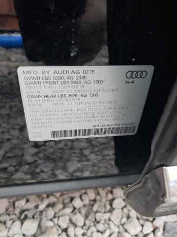 WA1CFAFP7FA104505 | 2015 AUDI Q5 PREMIUM