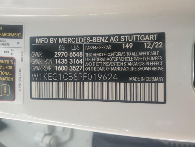 2023 MERCEDES-BENZ EQE SEDAN W1KEG1CB8PF019624