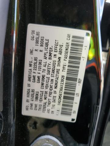 2006 Honda Accord Ex VIN: 1HGCM56736A123928 Lot: 79045743