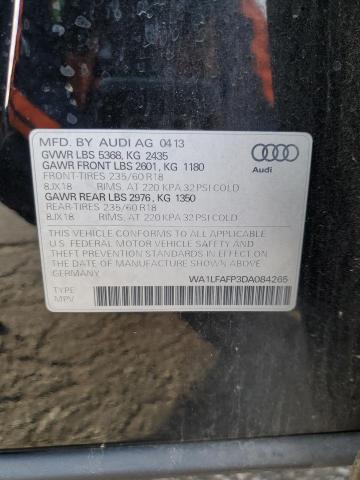 VIN WA1LFAFP3DA084265 2013 Audi Q5, Premium Plus no.13