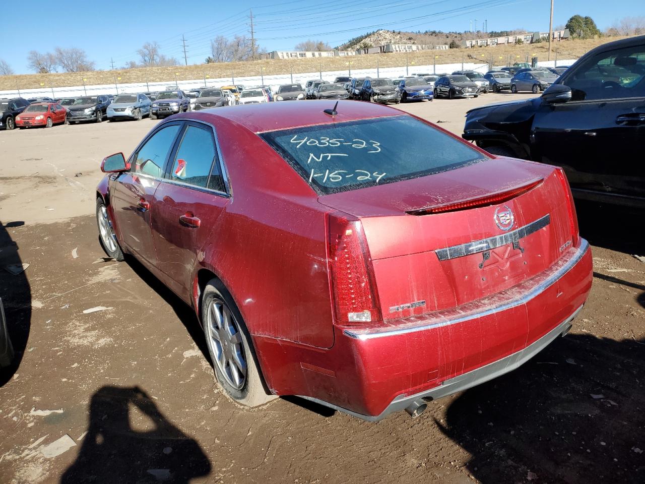 1G6DP57V780126320 2008 Cadillac Cts Hi Feature V6