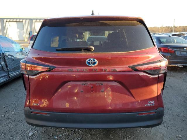 5TDYSKFC2MS006556 | 2021 TOYOTA SIENNA XLE