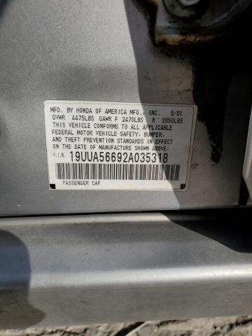 19UUA56692A035318 2002 Acura 3.2Tl