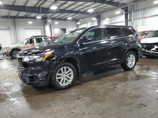 VIN 5TDBKRFHXFS080059 2015 Toyota Highlander, LE no.1