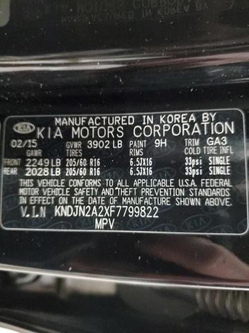 KNDJN2A2XF7799822 | 2015 KIA SOUL