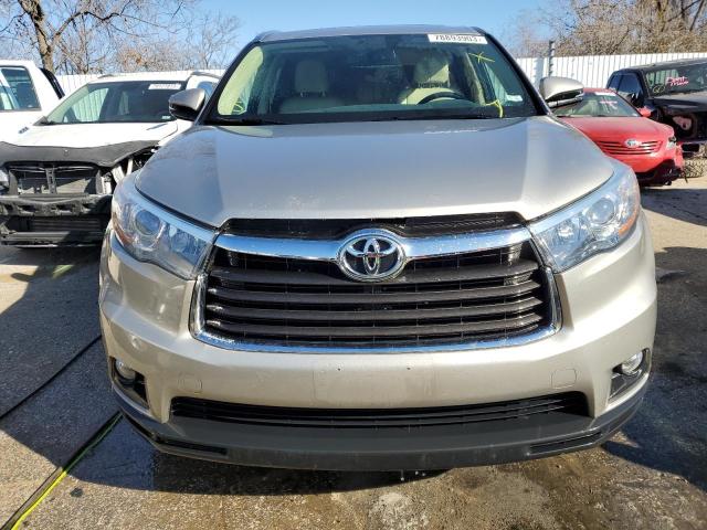 VIN 5TDJKRFH5FS143886 2015 Toyota Highlander, Xle no.5