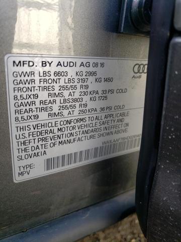 WA1LAAF78HD026140 2017 AUDI Q7, photo no. 13