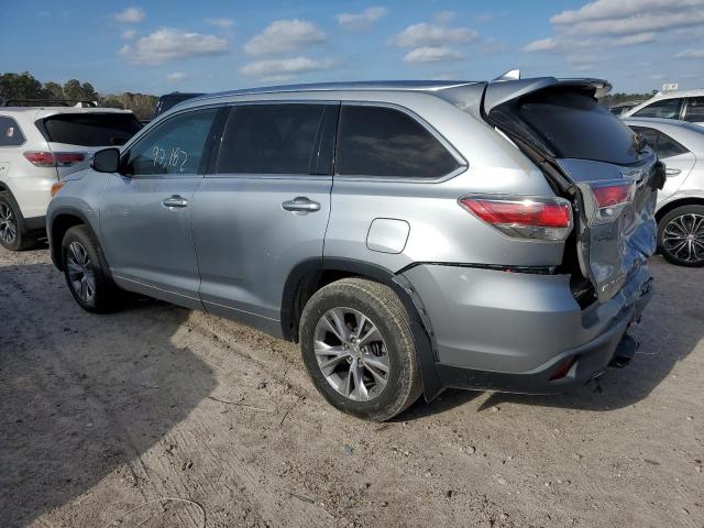 VIN 5TDJKRFH7FS128967 2015 Toyota Highlander, Xle no.2