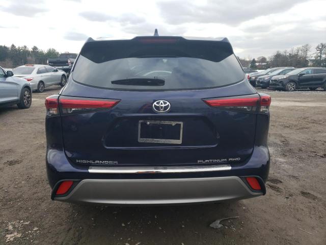 VIN 5TDFZRBH9MS157651 2021 Toyota Highlander, Platinum no.6