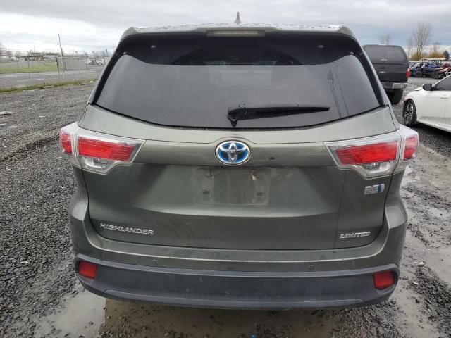 VIN 5TDDCRFH9FS008162 2015 Toyota Highlander, Hybri... no.6