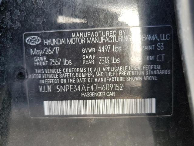 5NPE34AF4JH609152 | 2018 HYUNDAI SONATA SPO