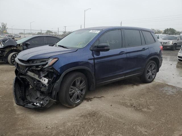 Lot #2471363150 2021 HONDA PASSPORT E salvage car