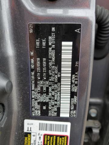 VIN 5TDBZRBH9MS160340 2021 Toyota Highlander, L no.12