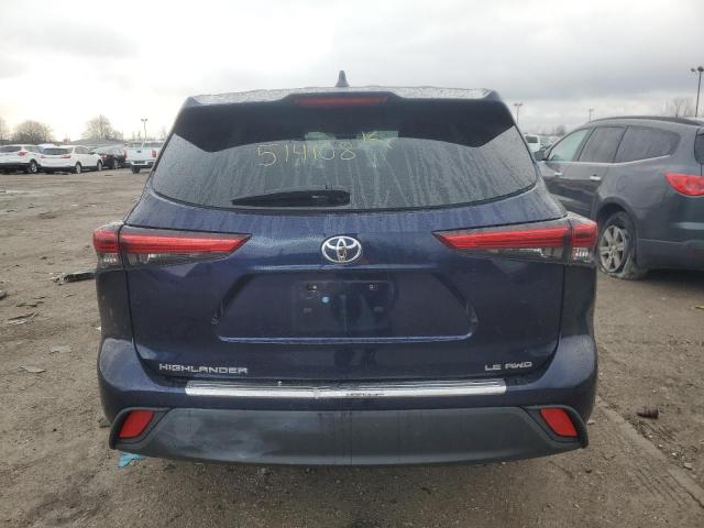 VIN 5TDBZRBH3LS514108 2020 Toyota Highlander, L no.6