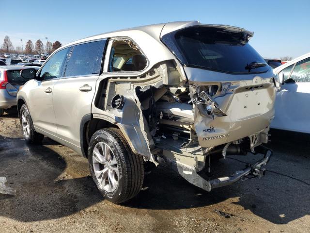 VIN 5TDJKRFH5FS143886 2015 Toyota Highlander, Xle no.2