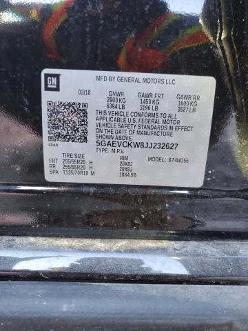 2018 BUICK ENCLAVE AV - 5GAEVCKW8JJ232627
