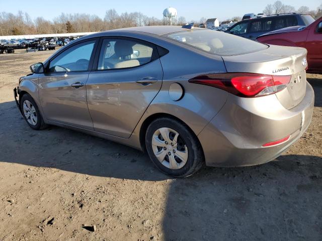 5NPDH4AE2GH765994 | 2016 HYUNDAI ELANTRA SE