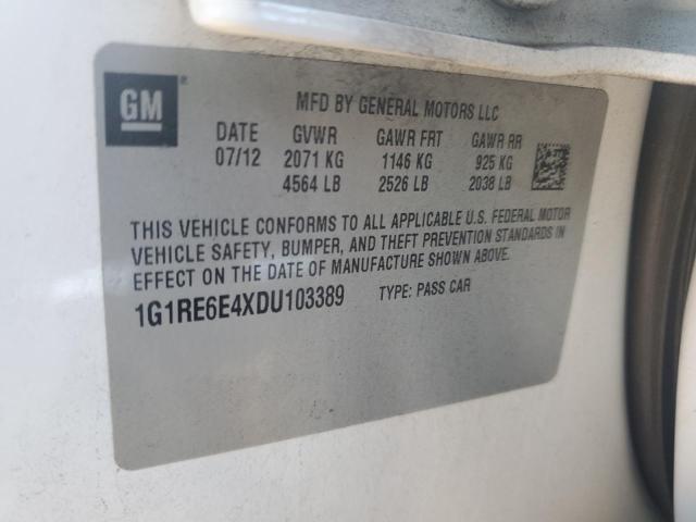 VIN 1G1RE6E4XDU103389 2013 Chevrolet Volt no.12