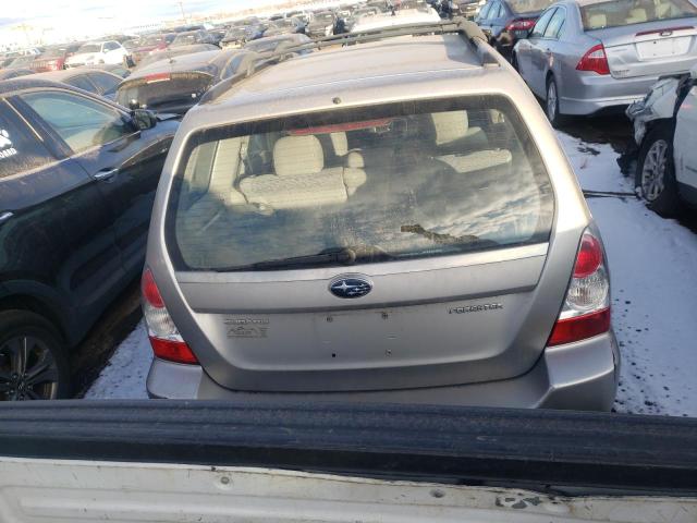 2006 Subaru Forester 2.5X VIN: JF1SG63636H753027 Lot: 78309753