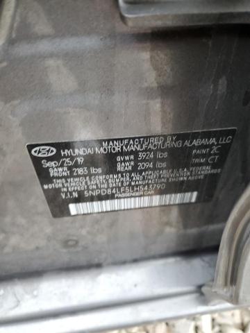 5NPD84LF5LH543790 | 2020 HYUNDAI ELANTRA SE