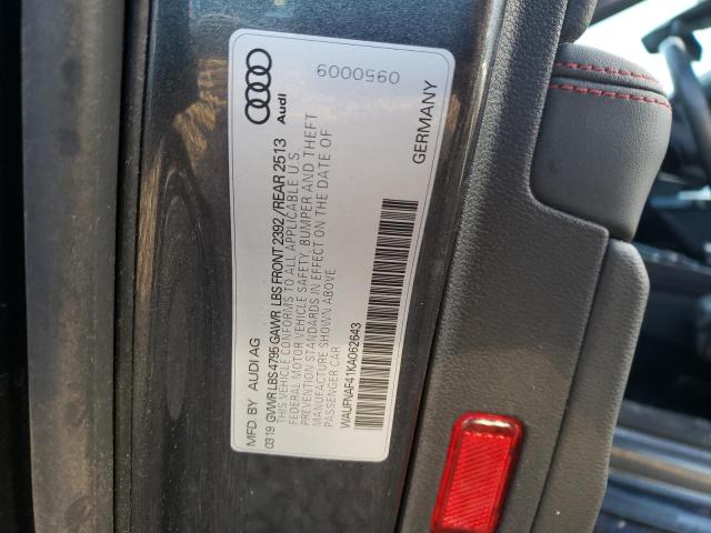 2019 AUDI A4 PRESTIG - WAUFNAF41KA062643
