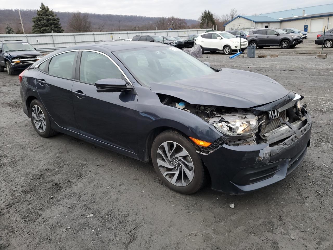 2HGFC2F73JH516627 2018 Honda Civic Ex