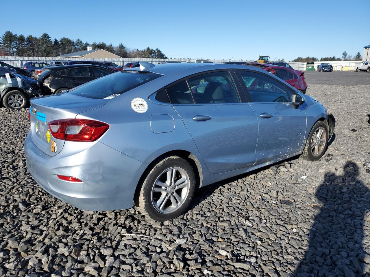 2018 Chevrolet Cruze Lt vin: 1G1BE5SM8J7121139