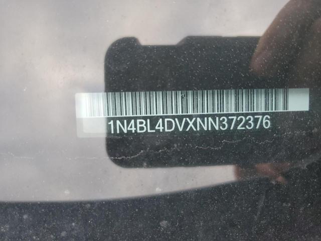 VIN 1N4BL4DVXNN372376 2022 NISSAN ALTIMA no.13