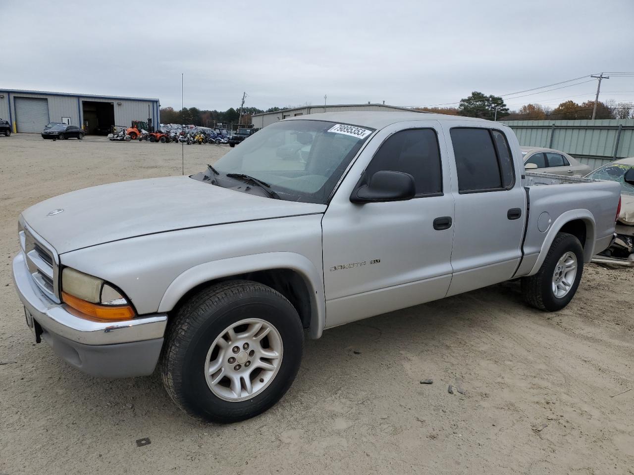 1B7GL2AX11S153764 2001 Dodge Dakota Quad