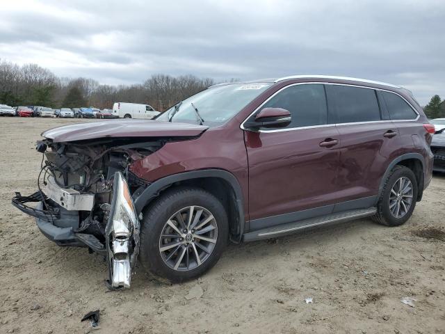 VIN 5TDKZRFH0KS310990 2019 Toyota Highlander, SE no.1